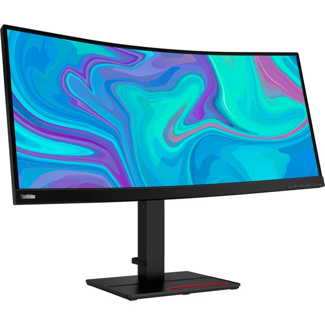 Lenovo ThinkVision T34W-20, LED-Monitor, 86 cm (34 Zoll), schwarz