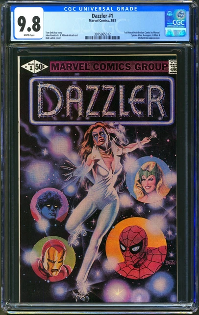 Dazzler #1 - Cgc 9.8 Wp Nm/Mt - Spider-Man X-Men Avengers Appearance 1981