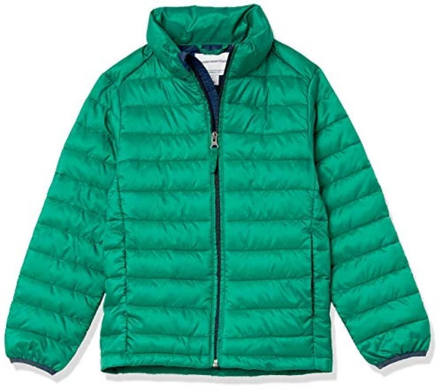 (TG. 6-7 anni) Amazon Essentials Piumino Ripiegabile Impermeabile Leggero Bambin