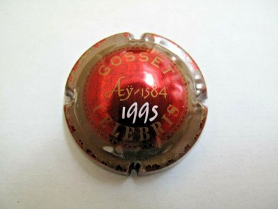 Jéroboam cuvée Célebris 1995 GOSSET Capsule de Champagne GOSSET 