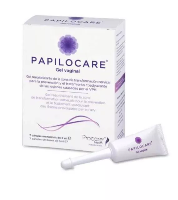 Papilocare Vaginalgel HPV-induzierte Läsionen 7 Einzeldosen x 5 ml