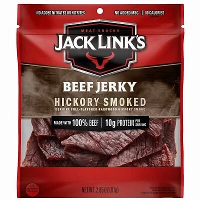 Confezione da 8 - Jerky di manzo, affumicato Hickory, 2,85 once. -10000007609