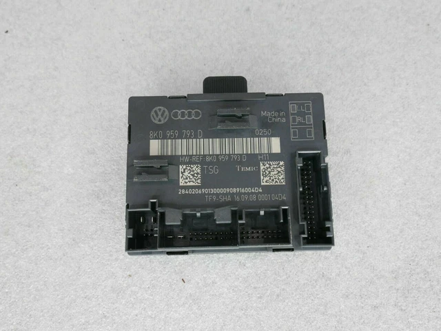 09 10 11 12 13 14 15 16 Audi A4 A5 Front Left Door Control Module 8K0959793 Oem