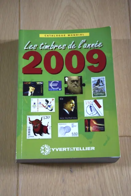 Catalogue Mondial Yvert et Tellier - Timbres de l'année 2009 - Excellent état