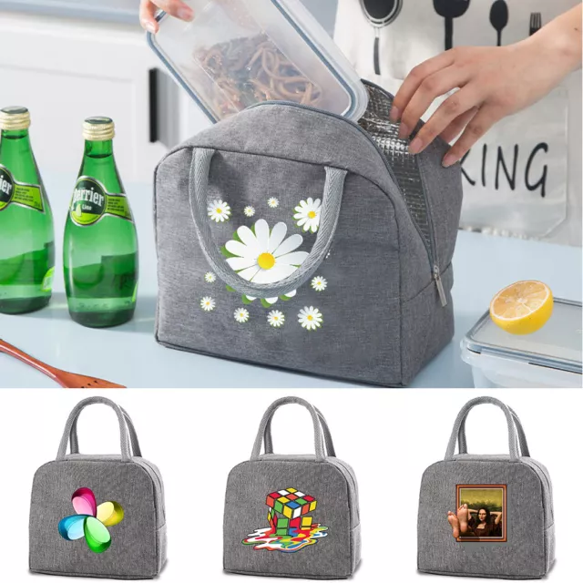 Childrens Kids Adult Lunch Bags Insulated Cool Bag Picnic Bags School Lunch Box