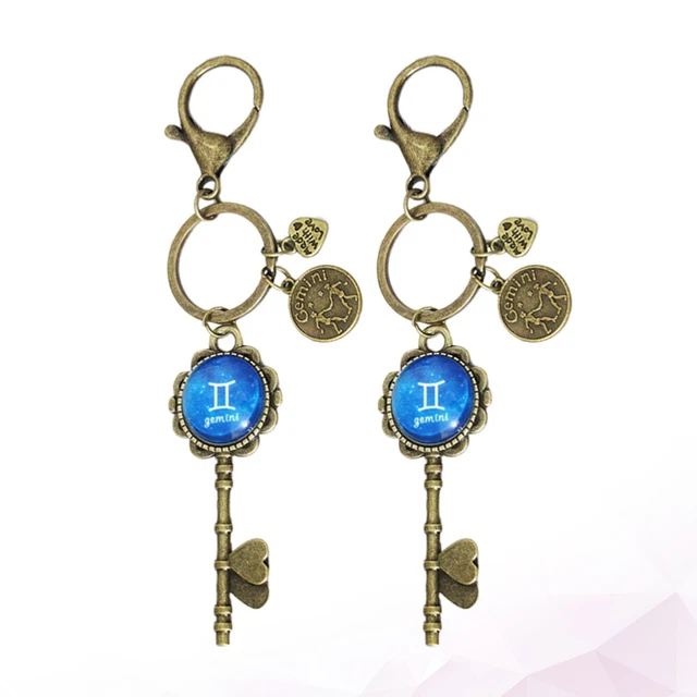2 Pcs Pendant Keychain Time Key Holder Key Holder Purse Accessories Manual