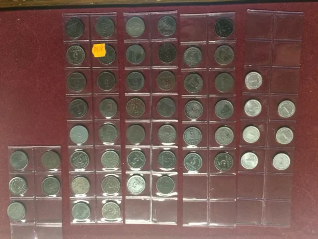 1915-1922 Lot 1 u 5 Pfennig alle Mz es fehlen 2 Münzen sieh Beschreibung insg 53