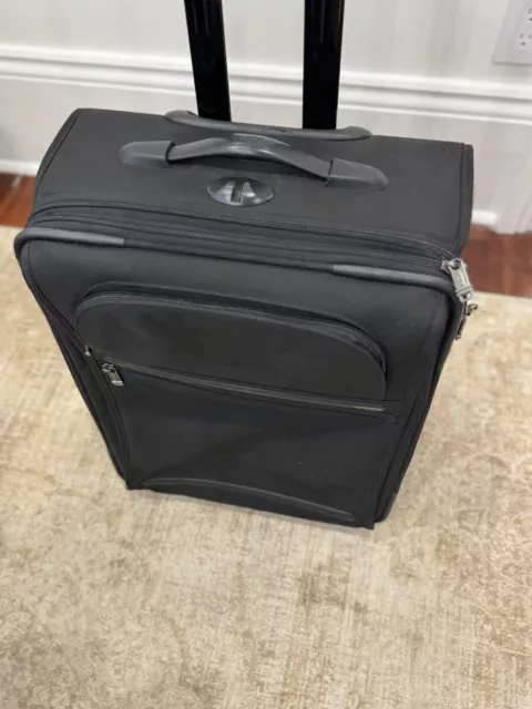 TUMI Alpha Black 22" 2-wheel Rolling Expanding Carry On 22021