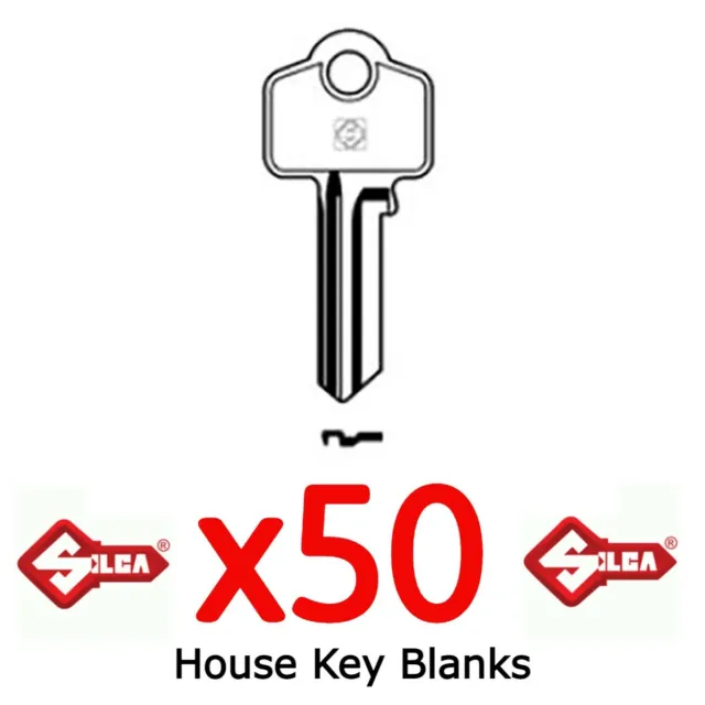 Silca WHITCO House Key Blanks WC2  x50 BULKLOT -Keyblanks- UNCUT - BRAND NEW !
