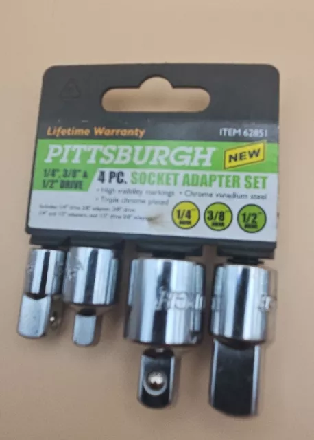 Pittsburgh impact socket discount adapter set