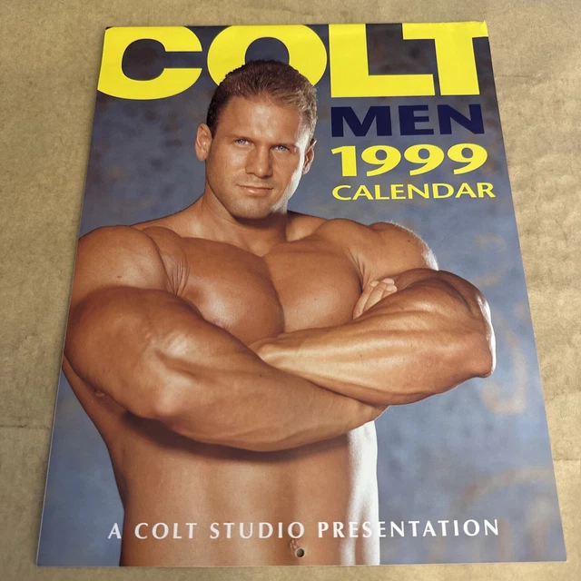 COLT HAIRY CHESTED CALENDAR 2012 GAY Men Male Photo Sealed 47.50