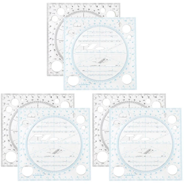 Set Stencil Per Quilting 54 Pezzi - Modelli Acrilici Per Cucito, Trapuntatura E Fai Da Te - Foto 11