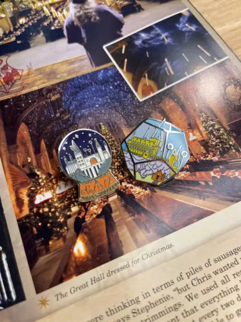 Harry Potter Hogwarts Castle Ground Badge Brooch Enamel Pin AU STOCK FREE SHIP