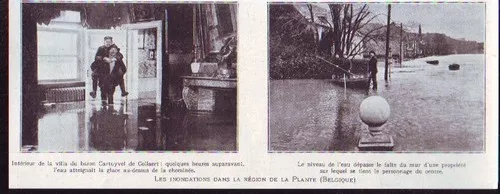 1926 - Inondations Dans La Region De La Plaine  N921