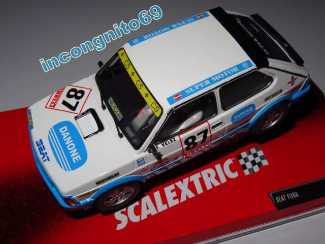 SCALEXTRIC TECNITOYS SEAT Fura Danone 6434 Nuevo Caja Original Scx