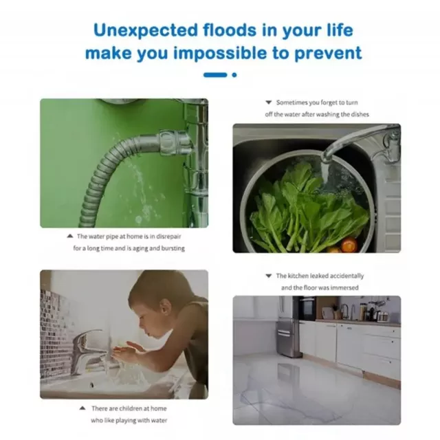 Protégez votre maison avec un capteur d'inondation intelligent et une alarme de