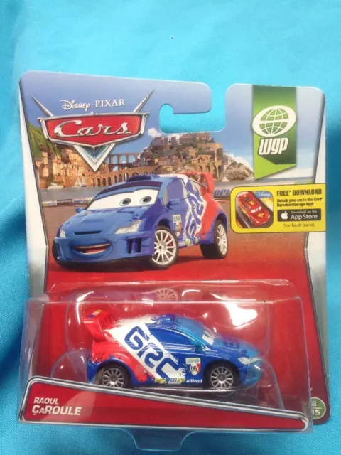 Disney Pixar Cars WGP Series RAOUL CaROULE  Die Cast  NEW Mattel 2014