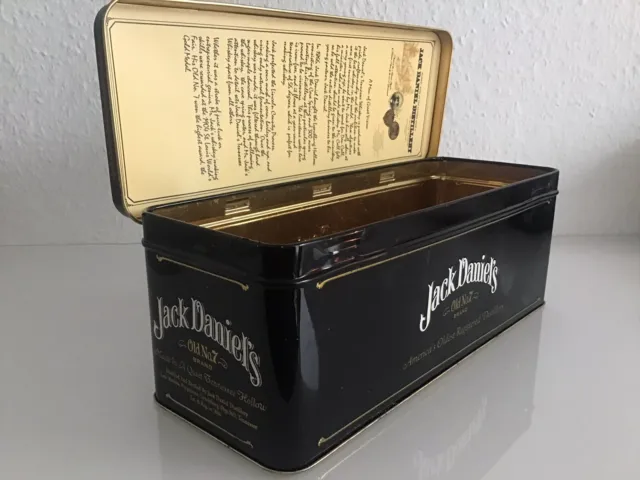 Jack Daniels old No7 Dose Blechdose Sammler Rarität Jahresdose 1997 Jahr ! Black