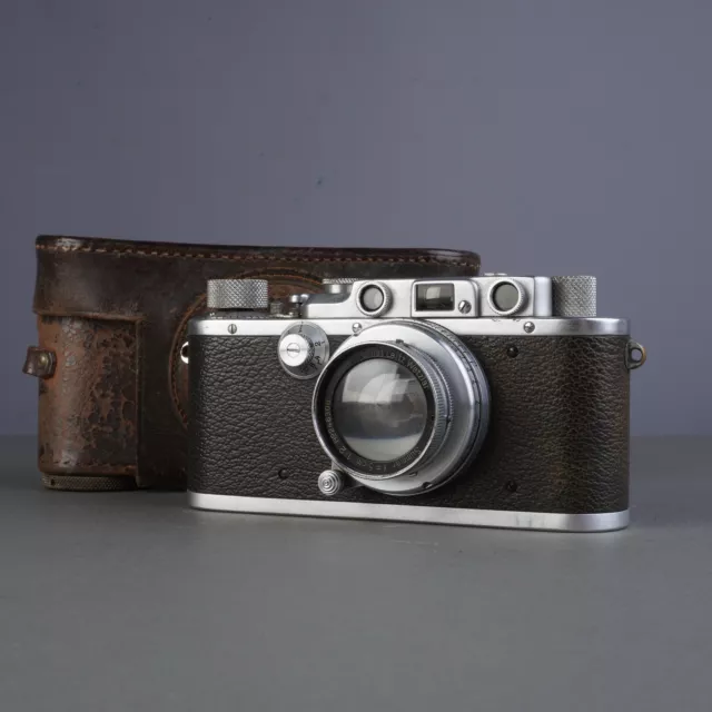 Leica IIIa camera body 1936 + Summar 5cm 1:2 lens [Leica LTM M39]