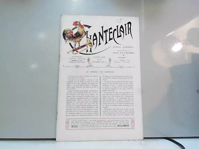 Chanteclair, Journal illustré n°133 novembre 1913 (2)