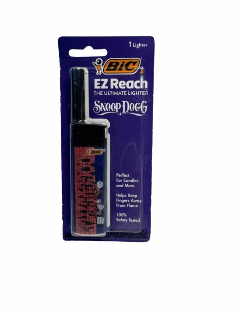 SNOOP DOGG Spell Out Lighter Limited Edition BIC EZ Reach Ultimate Limited