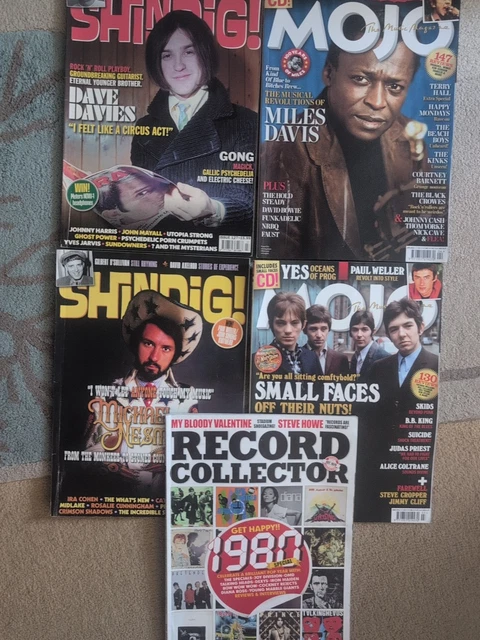 SHINDIG, RECORD COLLECTOR And Mojo Magazine Bundle. See Listing For ...