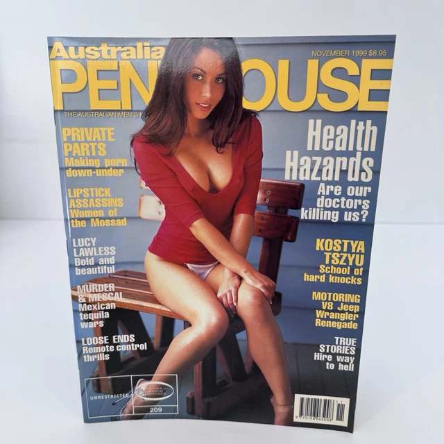 VINTAGE AUSTRALIAN PENTHOUSE Magazine Issue November 1999 $21.95