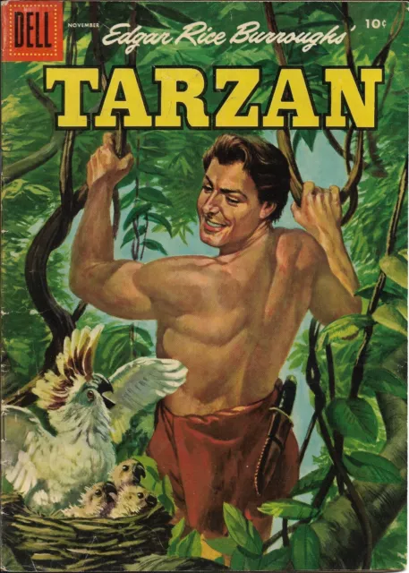 Edgar Rice Burroughs Tarzan #74 - Dell Comics - Golden Age 1955