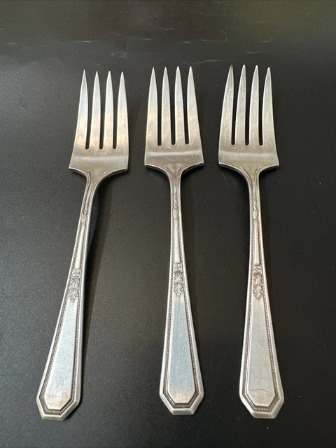 WM Rogers & Sons  pat Mar.13.23 AA Mayfair 3- Salad Forks