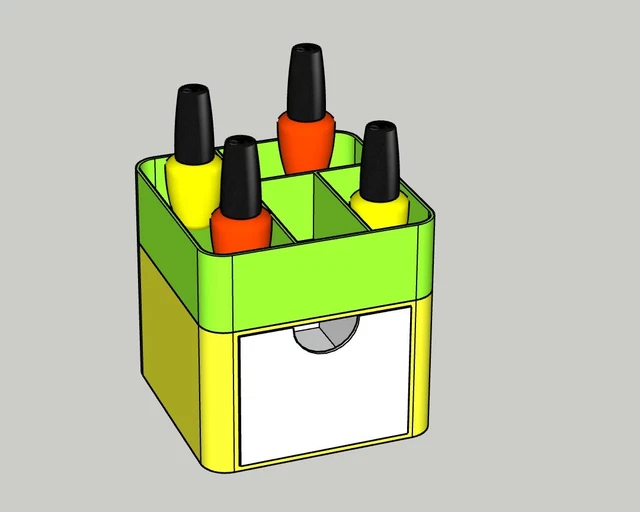 Organizer GT131 - VENDITA DI FILE STL DA STAMPARE CON STAMPANTI 3D.