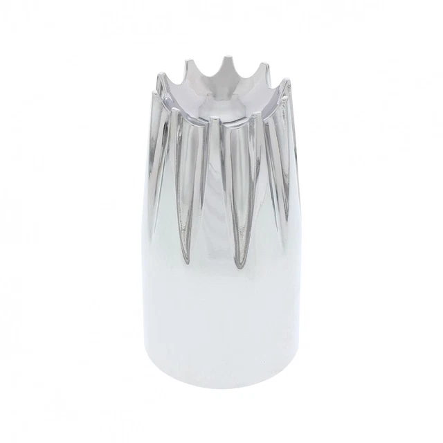 Chrome 33Mm X 3 3/4" Thread-On Nut Cover With Flange