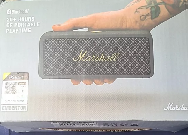 enceinte bluetooth marshall