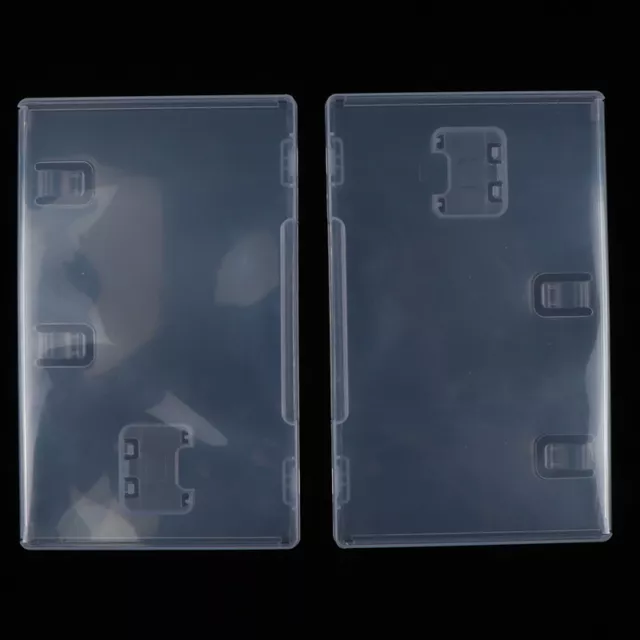 2 pièces pour Switch NS carte de jeu boîte transparente porte-cartouche étui;c;