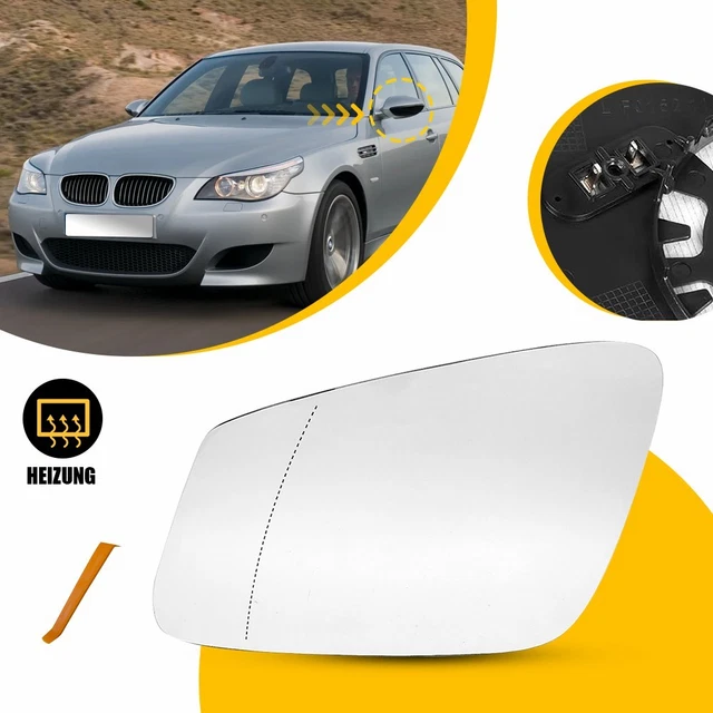 Außenspiegel Links Für BMW F Reihe (1,2,3,4,5,6, X1, X2) – Asphärisch & Beheizt