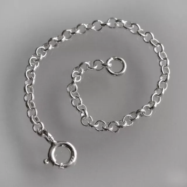 HEAVY 925 Sterling Silver Necklace Necklet Extender Safety Chain 1
