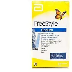 Freestyle optium strisce reattive per la misurazione della glicemia 25 pezzi