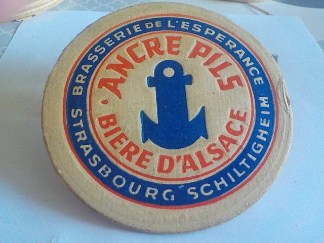 1 Sous Bock Biere Ancre Pils   Brasserie De L Esperance
