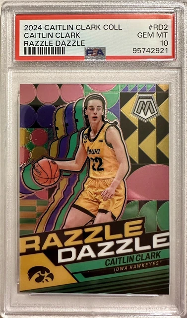 2024 Panini Instant Caitlin Clark Rookie Basketball Card Graded Psa 10 Gwhioha 625720624