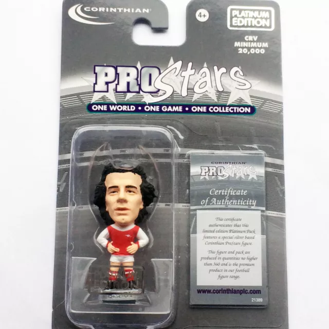 BRADY Arsenal Home Corinthian Prostars Legends 70s 80s Platinum Blister PP841