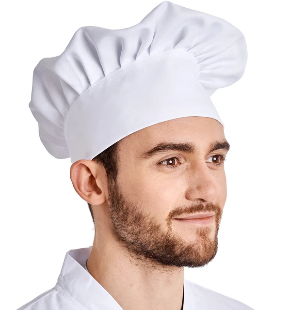 Chef Hat for Men and Women - Cute Chef Hats for Adults