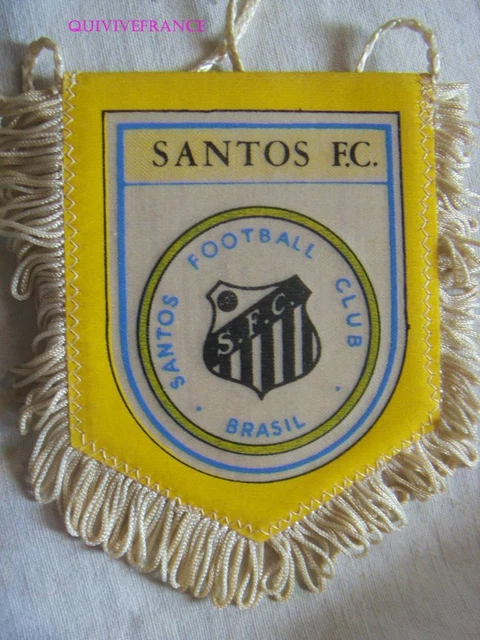 Fanion Santos FC (Brésil) – Wimpel Brésilien – Neuf, Parfait Pour Collection