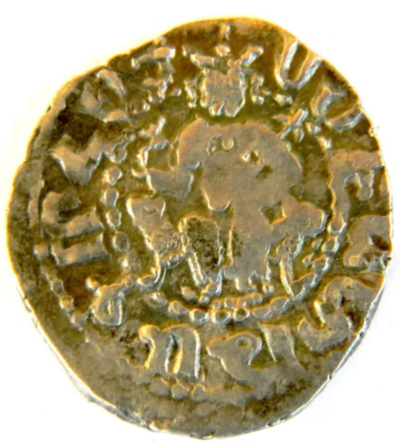 SMPAD Silver Tram,Cilicia-Armenia, X-Rare Cilician Armenian Coin, 2.91 gr. Smbat