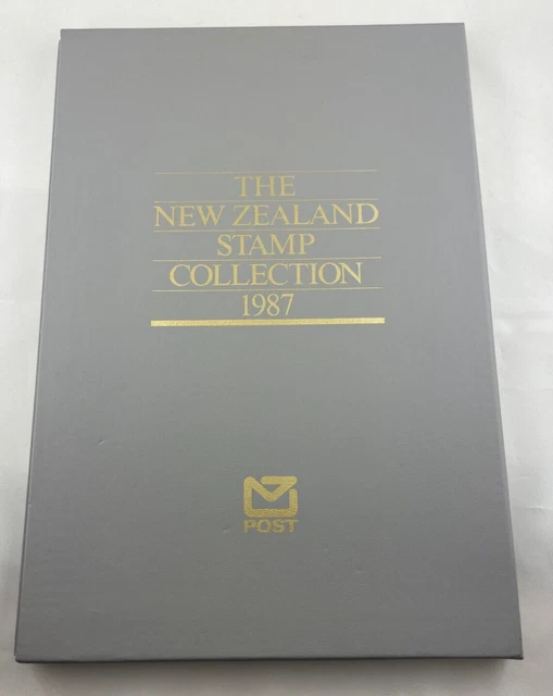 1987 The New Zealand Annual Stamp Collection Year Book - Mint Never Hinged -