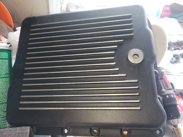 700r4 aluminum transmission pan