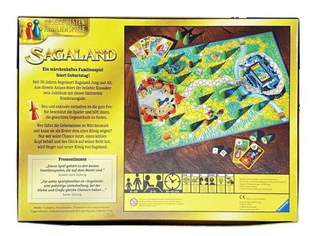 Ravensburger: SAGALAND Limited Edition - Brettspiel |  Gut | Vollständig 3
