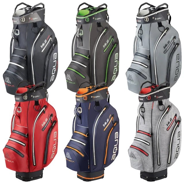 2024 BIG MAX Aqua Tour 3 Cart Trolley Golf Bag Waterproof 14 Way