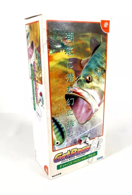 GET BASS + Canne Fishing Controller Sega Dreamcast Ascii Jap Japan (3) EUR  94,25 - PicClick FR