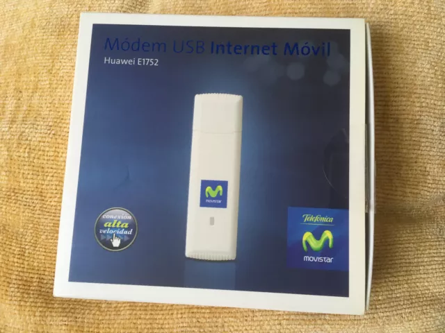 Huawei E1752 Movistar High Speed Internet Usb  3G Modem Pendrive