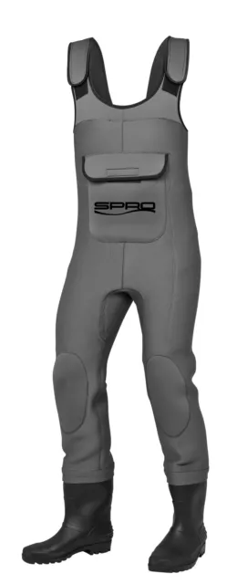 Spro Neoprene SCR Wathose 4mm PVC Stiefel 38 39 40 41 42 43 44 45 46 NEW