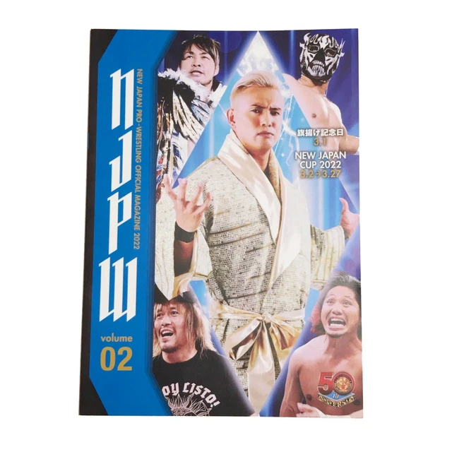 NJPW KAZUCHIKA OKADA New Japan ProWrestling Official Magazine 2022